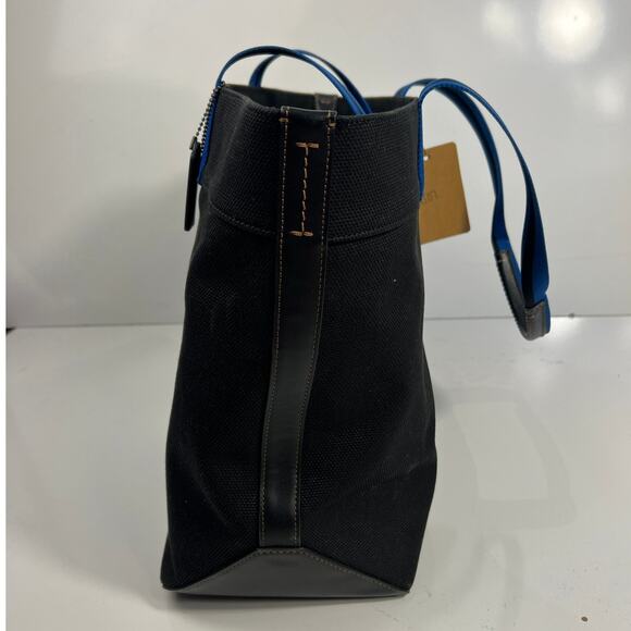 Coach Black Canvas 38 Ski X-Large Tote EUC $328 - Picture 5 of 10
